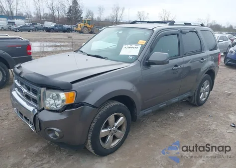 2011 Ford Escape Limited z USA, uszkodzony, nr VIN 1FMCU9EG8BKB11779